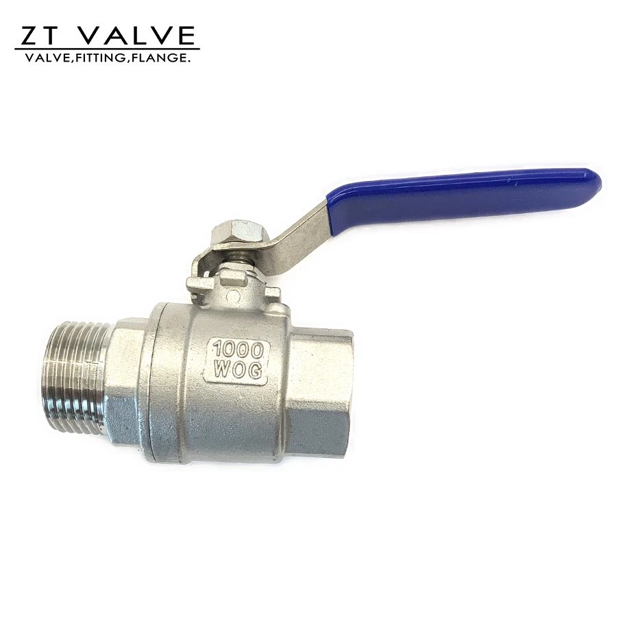 2 Pc Stainless Steel Ball Valve