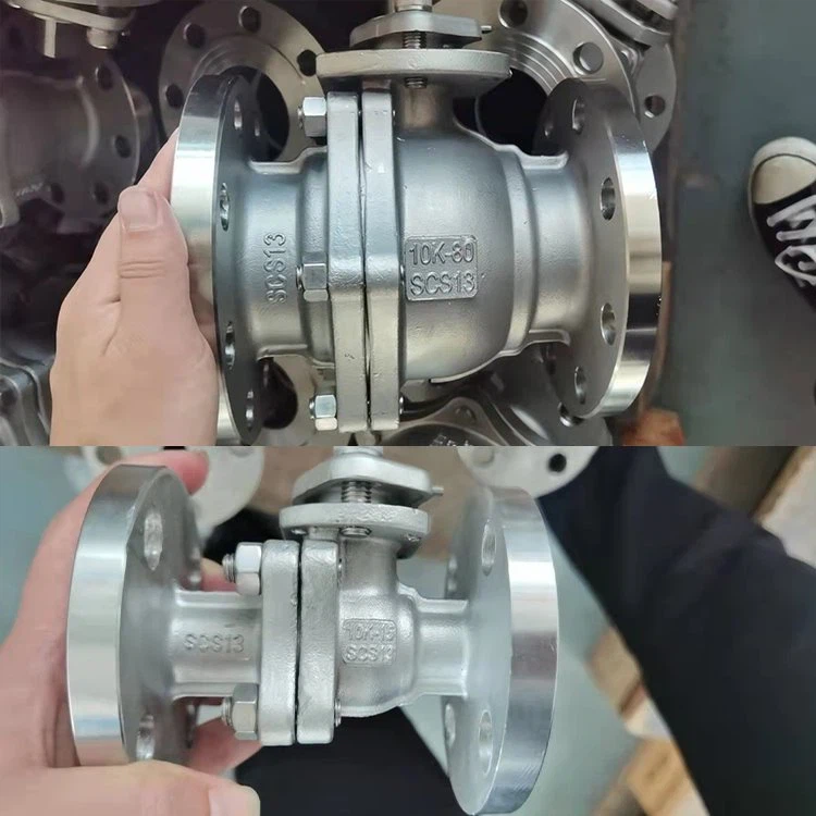 Ss Flanged Ball Valve